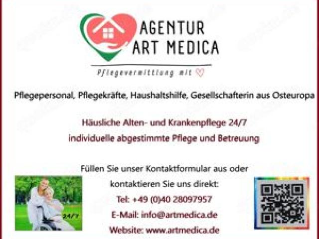 Geesthacht Altenpflege und Krankenpflege 24 Stunden Privat Pflegevermittlung aus Polen Lauenburg - 1